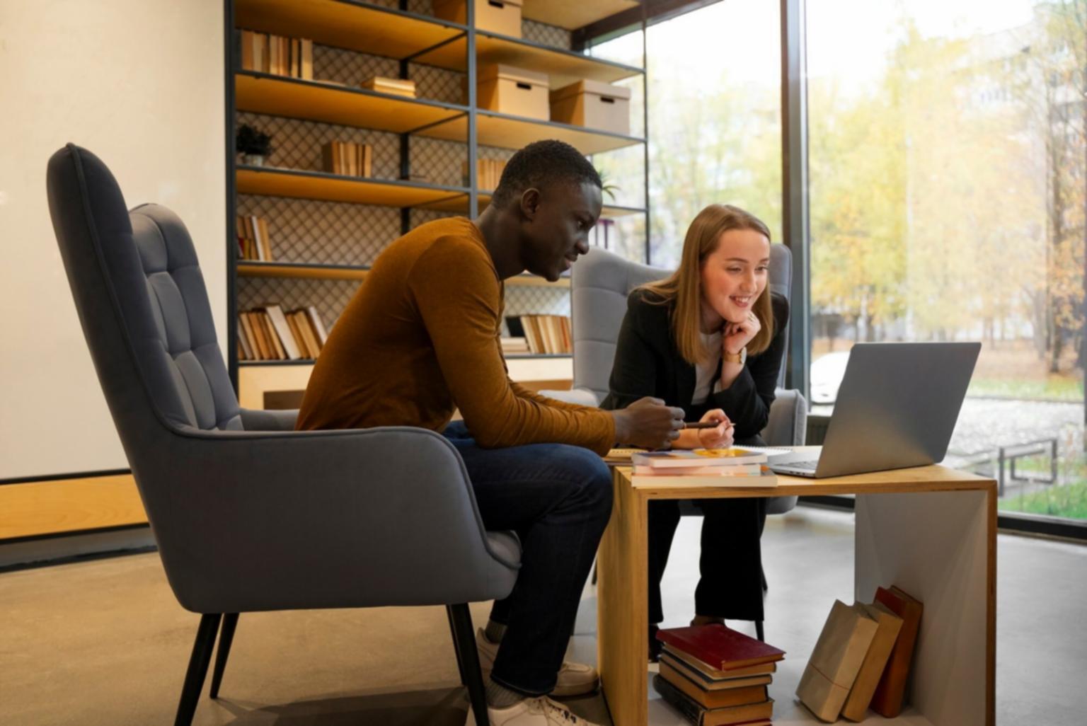 Espace de formation moderne avec équipements professionnels